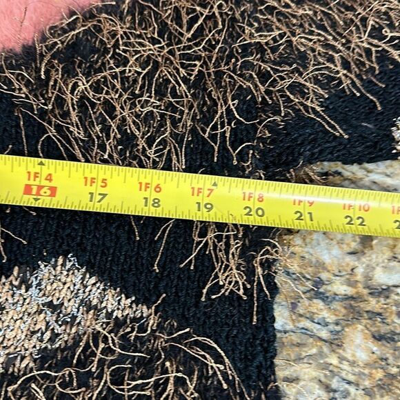 NWT Boutique Eyelash Metallic Threads Pullover Sweater Size M - Picture 6 of 8